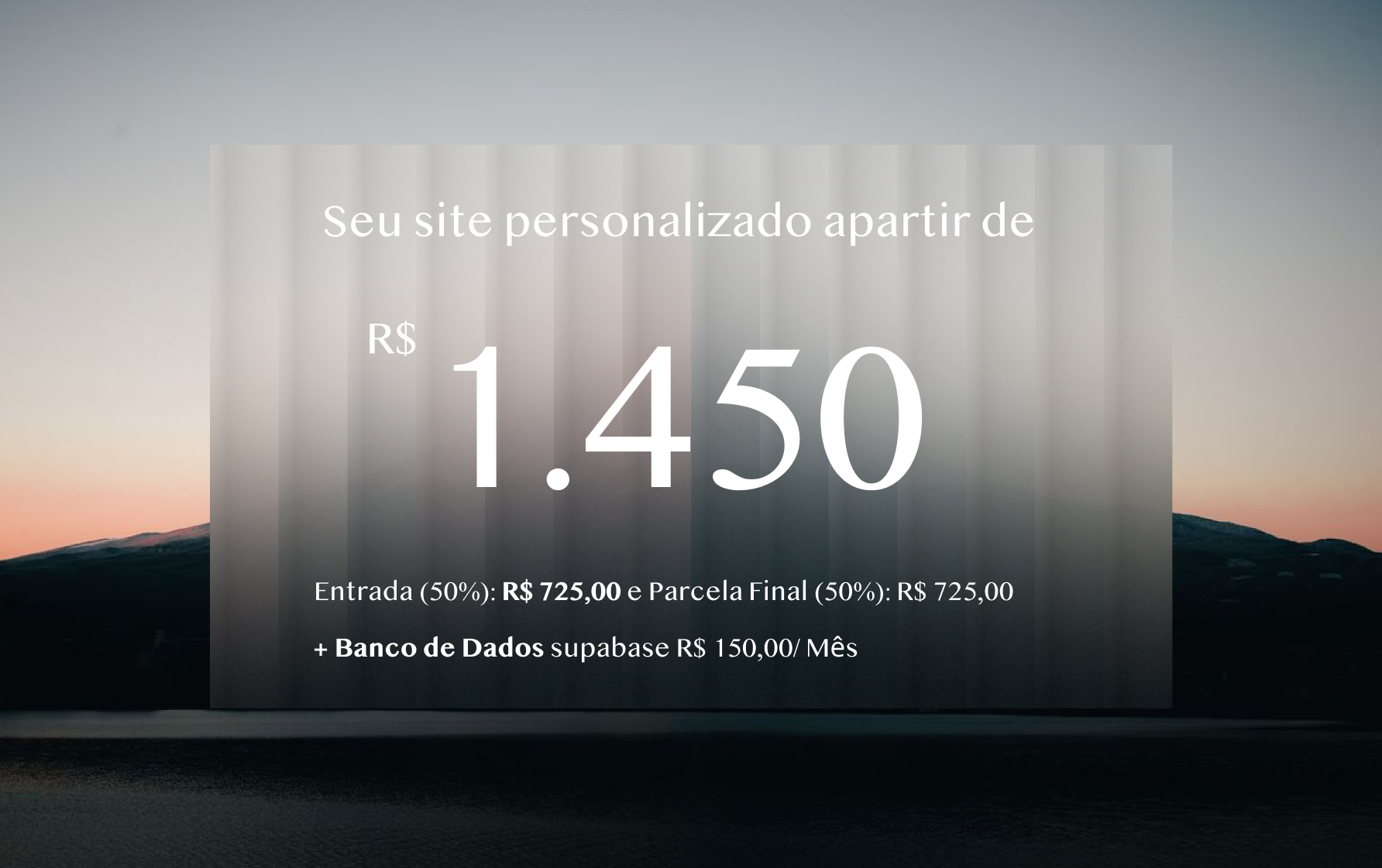 Você tem controle total